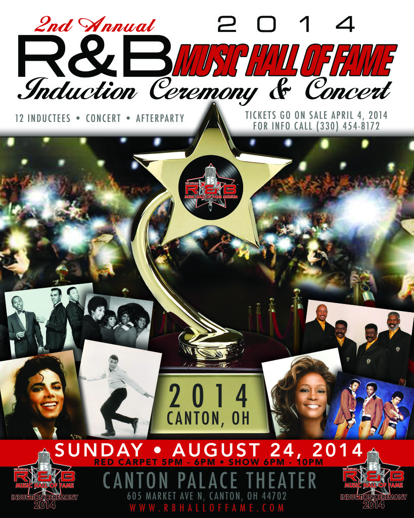 Canton Ohio Hosts 2nd Annual R&B Hall of Fame Induction Ceremony